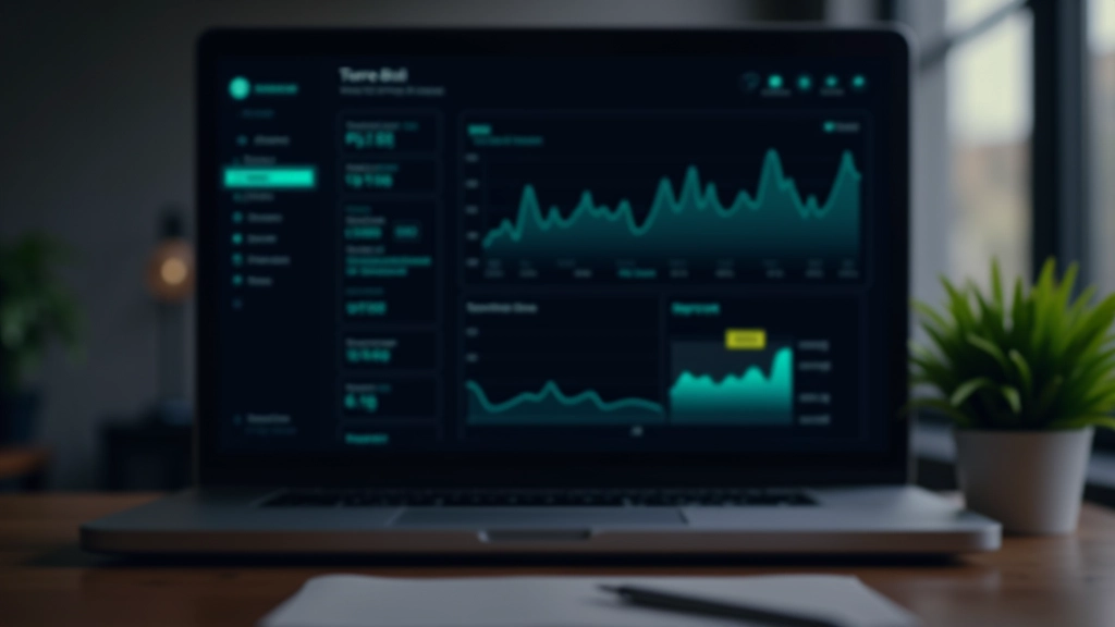 Tableau de bord de gestion de domaines montrant un portefeuille avec métriques de trafic et revenus, interface moderne avec graphiques de croissance