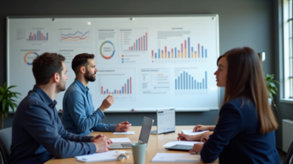 Session de planification stratégique avec analyse des données